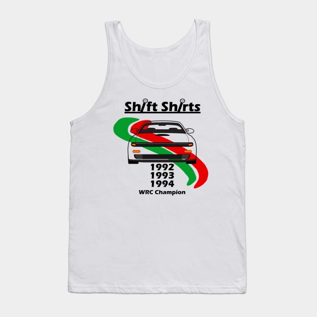 Shift Shirts Japan Arrives - WRC Tank Top by ShiftShirts